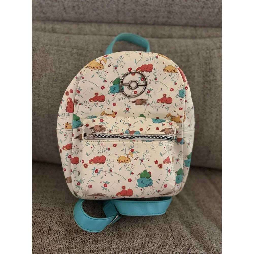 Loungefly Pokémon Sleeping Floral Mini Backpack